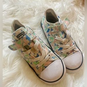 Toddler Girls' Converse Chuck Taylor All Star 1V Shark Bite OX Sneakers